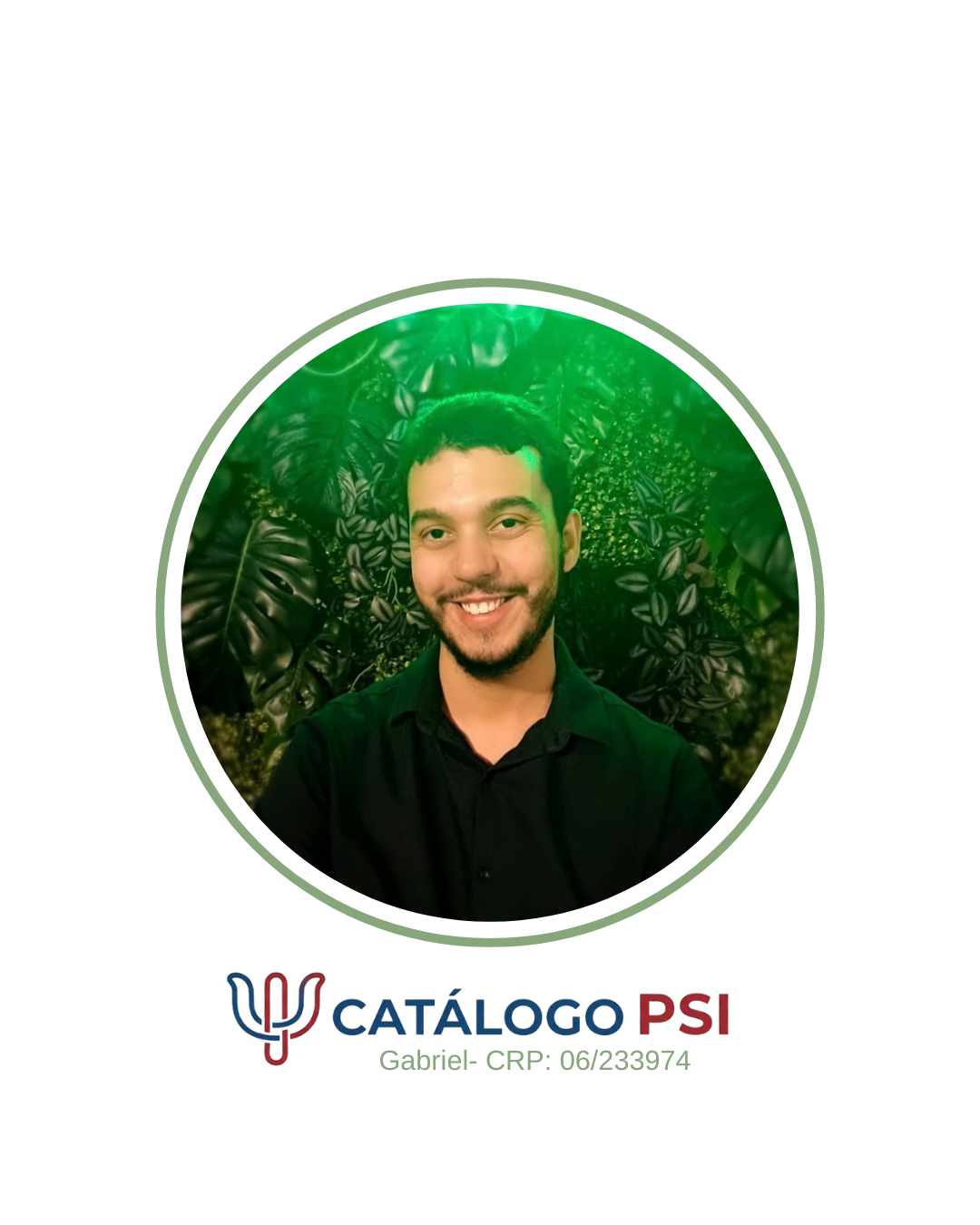 Gabriel Gomes da Cunha - CRP: 06/233974